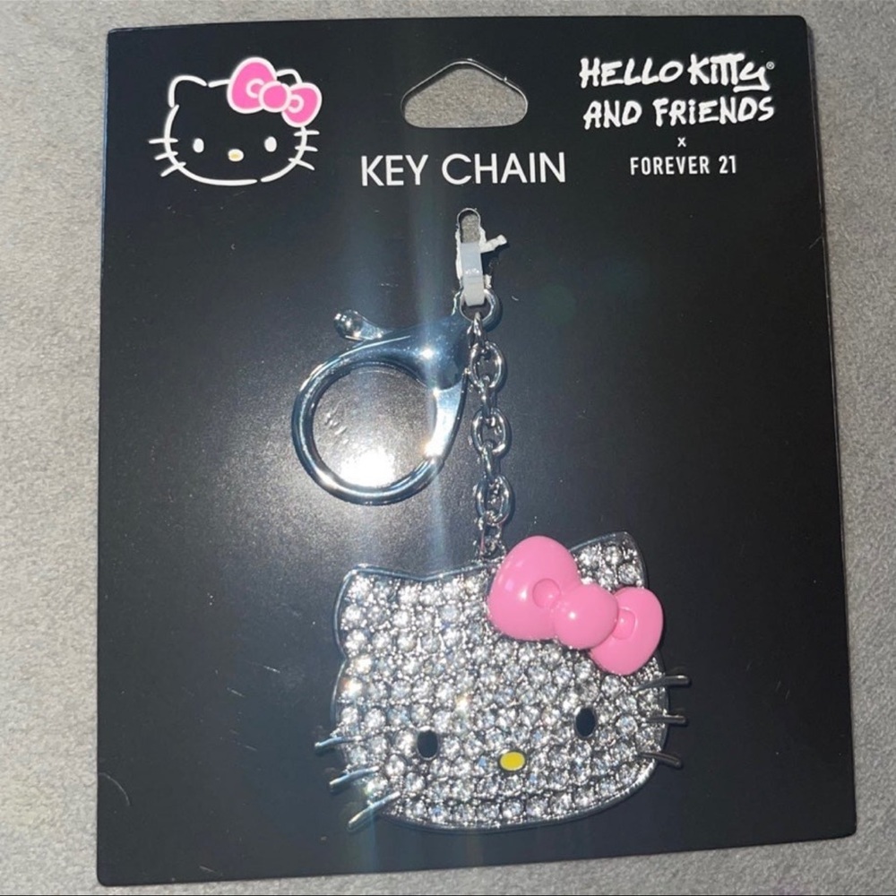 Hello Kitty rhinestone keychain